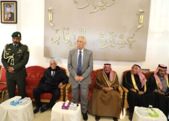 مندوبا عن الملك وولي العهد.. العيسوي يعزي الرقاد والعمرو