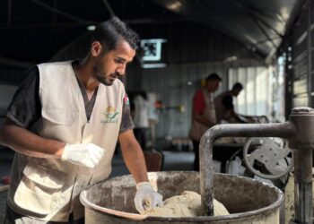 الخيرية الهاشمية : إنطلاق حملة إغاثة إطعام 15 ألف رغيف خبز في غزة