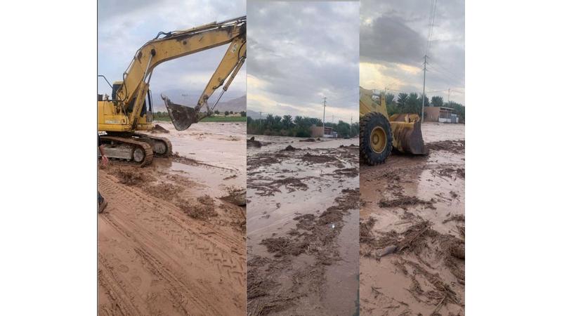 إغلاق طريق وادي عربة بالاتجاهين بسبب ارتفاع منسوب المياه