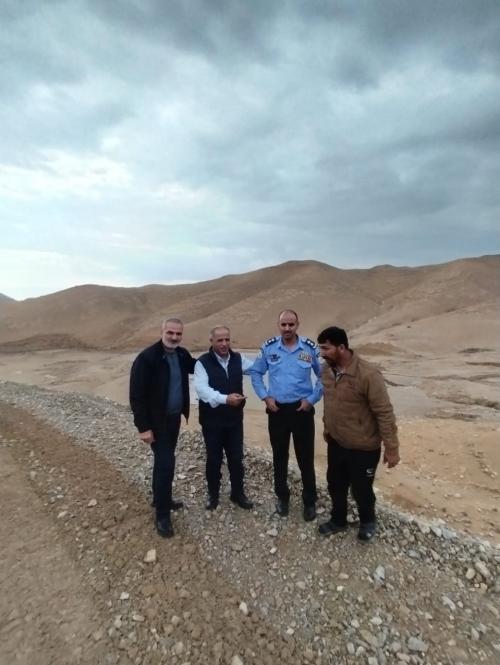 لهقيش يتفقد آثار المنخفض الجوي في لواء فقوع