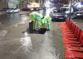 أمانة عمان تتعامل مع 96 بلاغا منذ بدء تأثير المنخفض الجوي