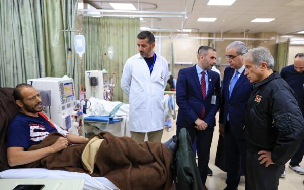 حسّان يوجه يتسريع توسعة قسم الكلى في مستشفى الأمير حسين