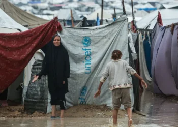 اليونيسيف: الظروف الجوية أثرت على نحو 100 ألف أسرة في غزة