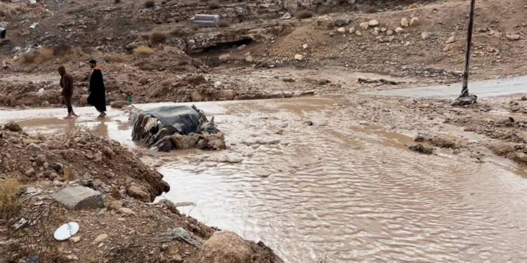منخفضان جويان ماطران يؤثران على الأردن وبلاد الشام