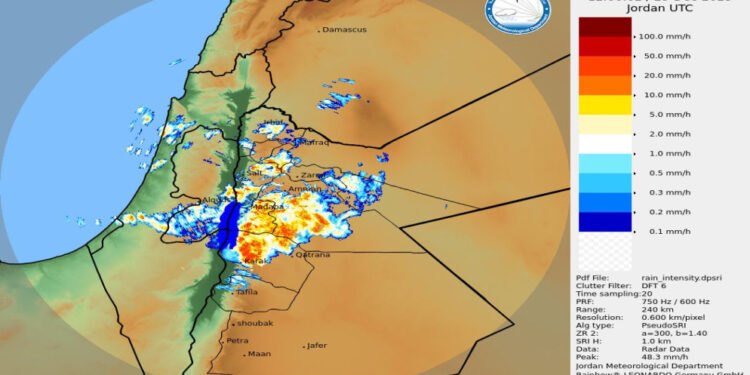الأرصاد الجوية: اتجاه الهطولات المطرية الغزيرة نحو الجنوب الغربي