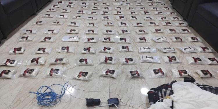 الجيش يحبط تهريب كميات كبيرة من المواد المخدرة بواسطة بالونات