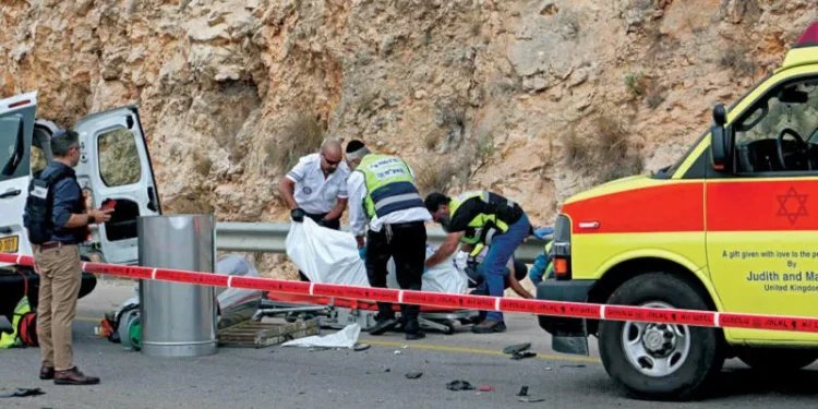 قتيلان في عملية طعن ودهس في العفولة شمال فلسطين المحتلة