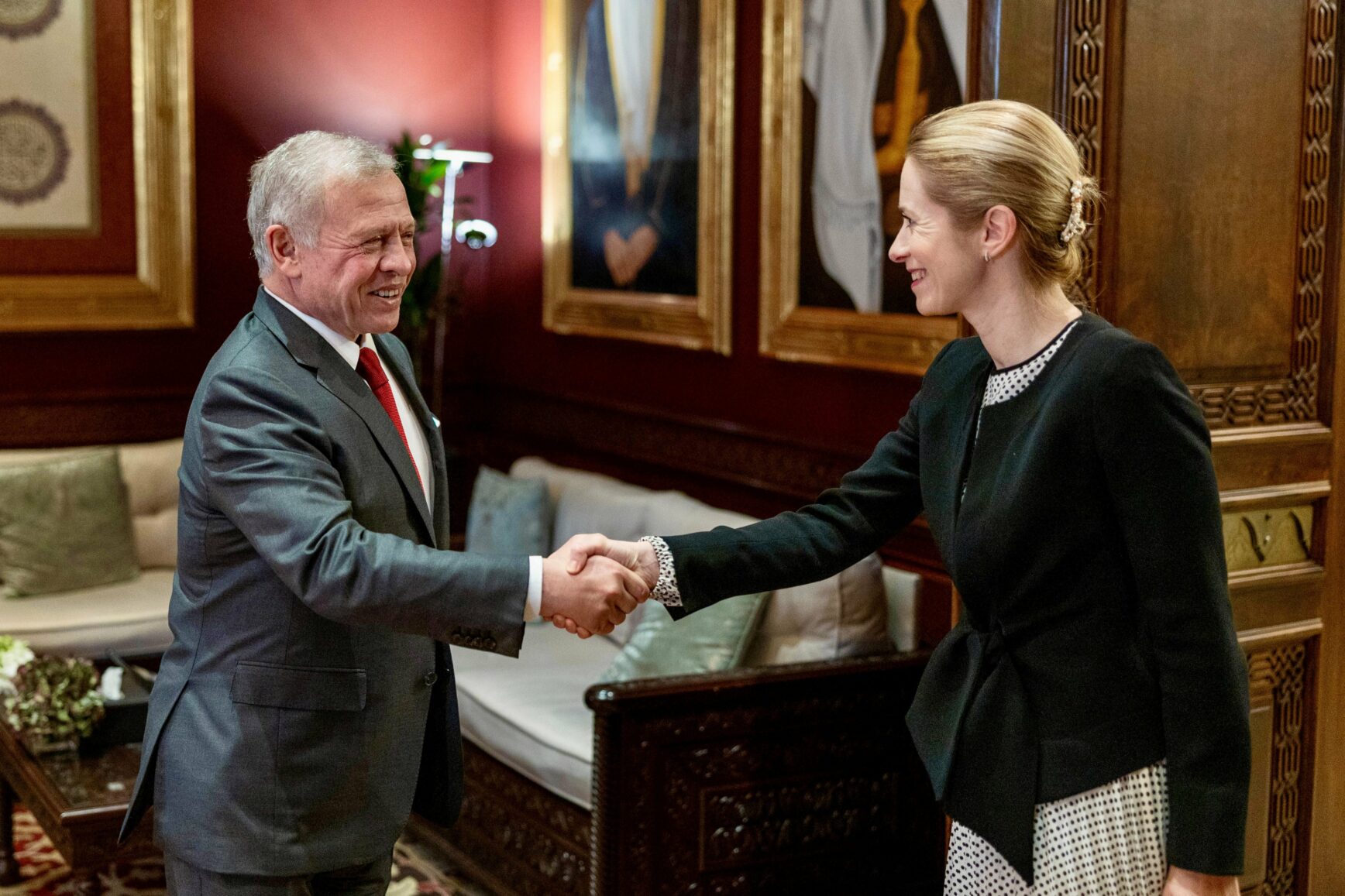 الملك يلتقي نائبة رئيسة المفوضية الأوروبية