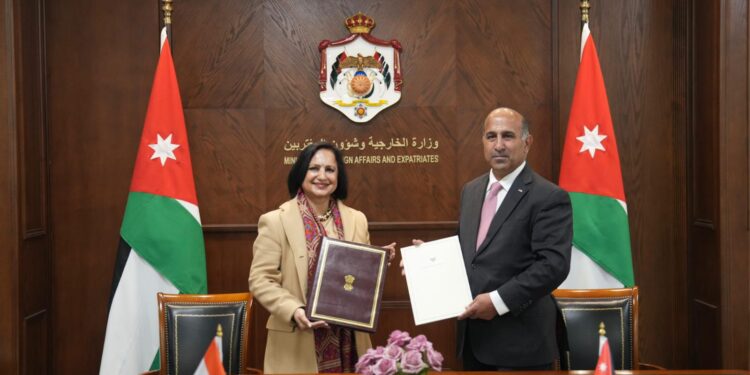 الأردن والهند يوقعان مذكرات تفاهم في عدة مجالات