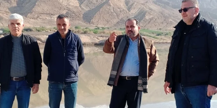 الحيصة يتفقد سدي ابن حماد والكرك يؤكد سلامتهما التشغيلية