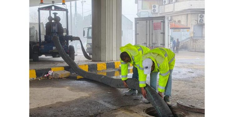 الشواربة: كوادر امانة عمان تعمل على مدار الساعة تحسبا لأي طارىء