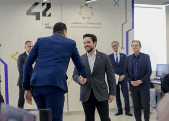 ولي العهد يفتتح مركز 42 إربد المتخصص في علوم الحاسوب والبرمجة