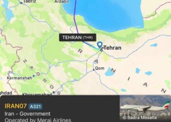 طائرة الرئيس الإيراني تقلع إلى موسكو في رحلة غير معلنة سابقًا