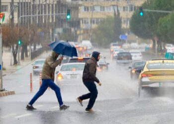وزارة المياه: الهطول المطري في المملكة وصل إلى 90% من المعدل السنوي