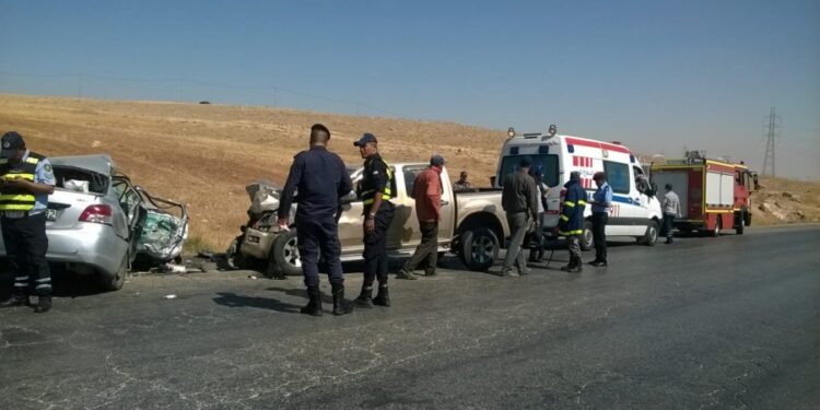 وفاة و18 إصابة إثر حادث تصادم بين 11 مركبة في المفرق