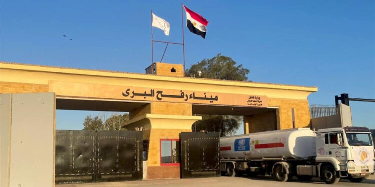 تفاهم أمريكي إسرائيلي لفتح معبر رفح الفلسطيني