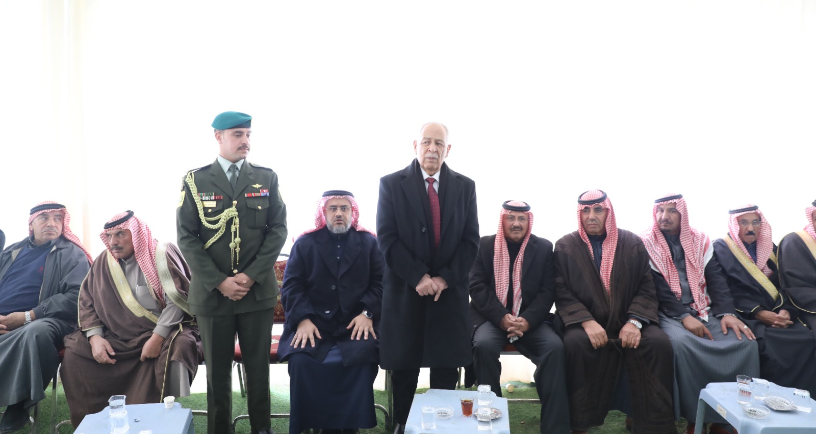 مندوبا عن الملك وولي العهد…العيسوي يعزي قبيلة الفايز