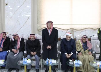 مندوبا عن الملك وولي العهد…العيسوي يعزي عشيرتي الخضير وأبو زيد