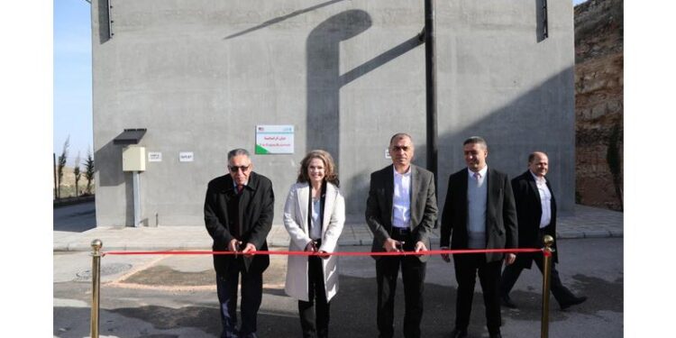 المياه تستكمل مشروع مياه عين الباشا في محافظة البلقاء بدعم من السفارة الأمريكية