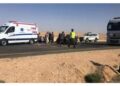 وفاتان بحادث تصادم على الطريق الصحراوي