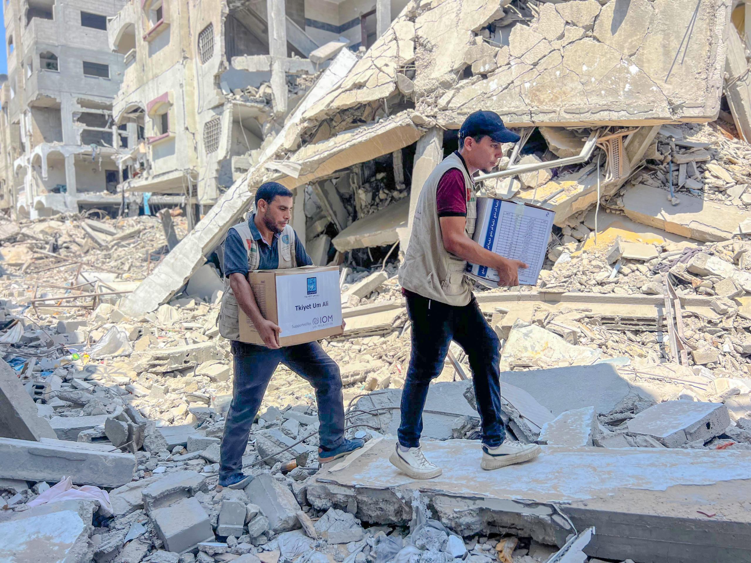 تكية أم علي: الاحتلال يتقاضى 10 آلاف دينار على أي شاحنة مساعدات تدخل إلى غزة