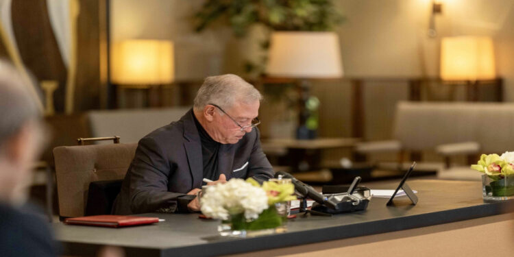 الملك حول التطورات المرتبطة بإيران: موقف الأردن داعم للدبلوماسية والحوار