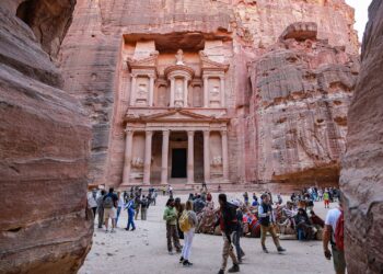 الحركة السياحية في البترا تقترب من أرقامها القياسية
