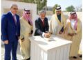 حسّان يضع حجر الأساس لمبنى جديد بمستشفى الأمير فيصل بالرصيفة بتمويل من الصندوق السعودي للتنمية