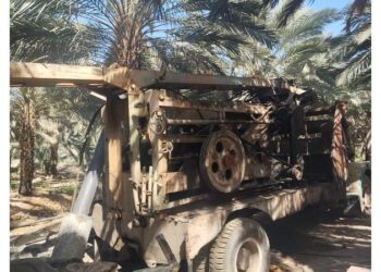 المياه : حملة في الشونة الجنوبية تضبط بئر وحفارة مخالفة