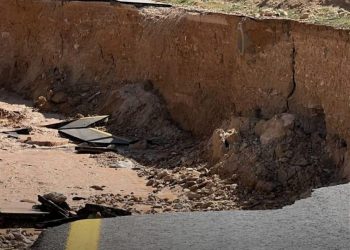 إعادة تأهيل الطريق الملوكي بين الطفيلة والكرك بعد تضرره من السيول