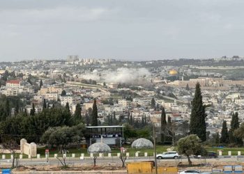 سقوط شظايا صاروخ قرب سور البلدة القديمة في القدس