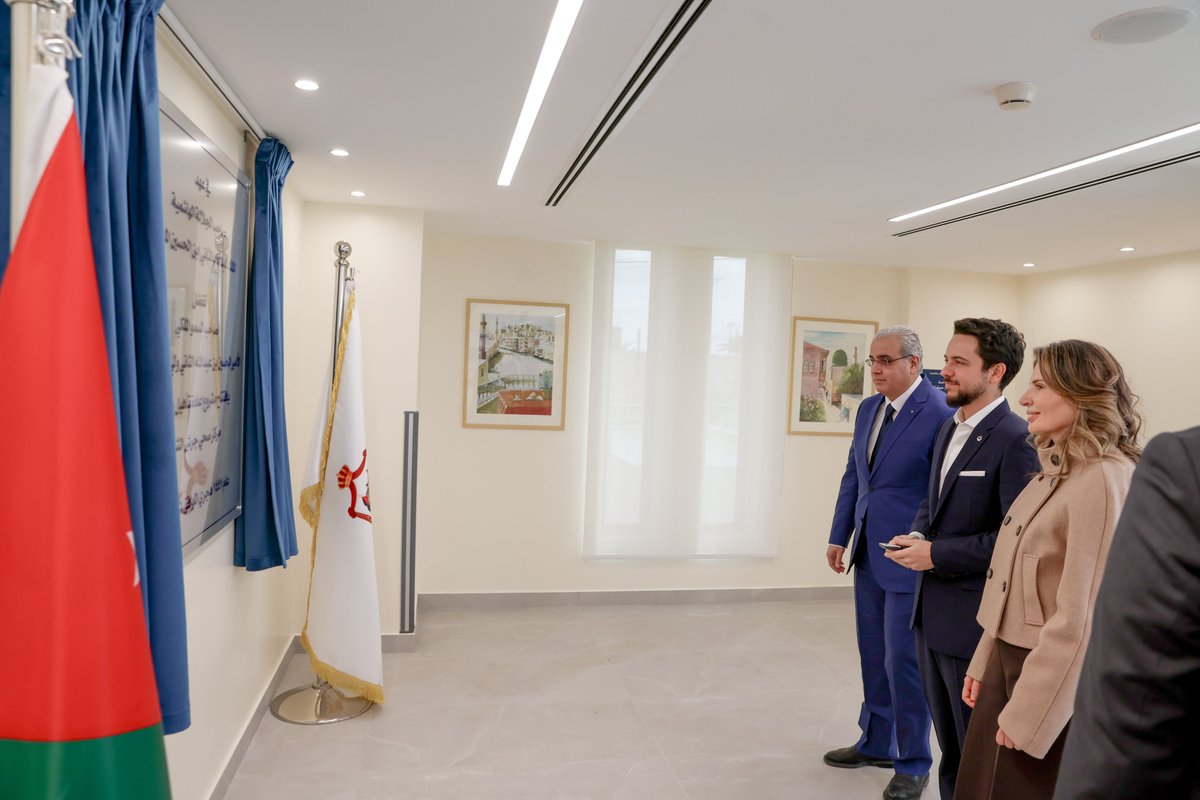 ولي العهد يفتتح مشروع إعادة تأهيل وتطوير مركز صحي جرش الشامل