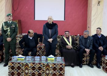 مندوبا عن الملك وولي العهد…العيسوي يعزي عشيرة الصقور