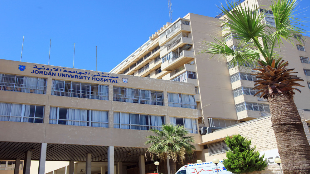 سقوط شخص من الطابق الرابع في مستشفى الجامعة الأردنية