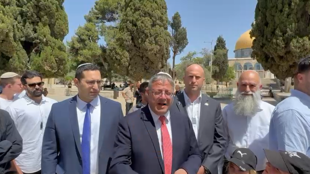 الأردن يدين اقتحام وزير الأمن الإسرائيلي المتطرف للمسجد الأقصى