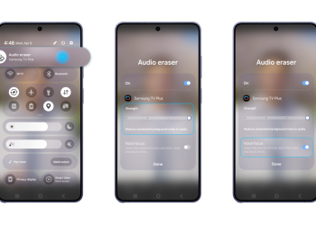 أسرع وتعمل في الوقت الحقيقي: Audio Eraser ترتقي بتجربة الاستماع في سلسلة Galaxy S26