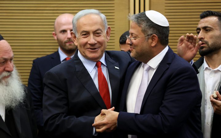 بن غفير : قانون الإعدام ينطبق على 80% من الاسرى الفلسطينيين