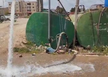 حملة مشتركة تنتهي بضبط اعتداءات كبيرة على المياه في إربد وأبو نصير