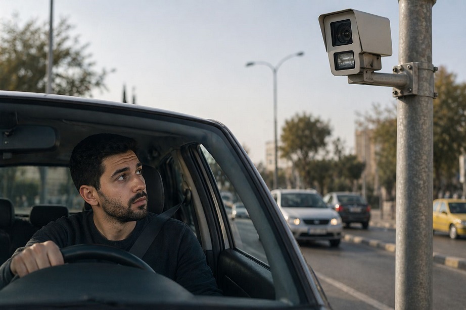 بعد القهوة والسجائر ..  ما حقيقة مخالفة النظر إلى الكاميرا أثناء القيادة