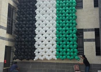 إطلاق أكبر بالون يحمل العلم الأردني في رحاب بني حسن
