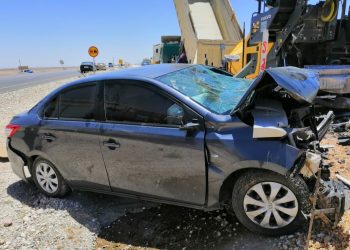 وفاة وإصابات بعدة حوادث مرورية على الطرق الخارجية