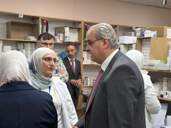 الصحة تعزز مخزون مستشفى الأمير حمزة بدفعة أدوية عاجلة عقب زيارة البدور