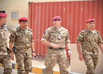 كتيبة التدخل السريع المغاوير/61 تنفذ تمريناً مشتركاً مع الجانب البريطاني