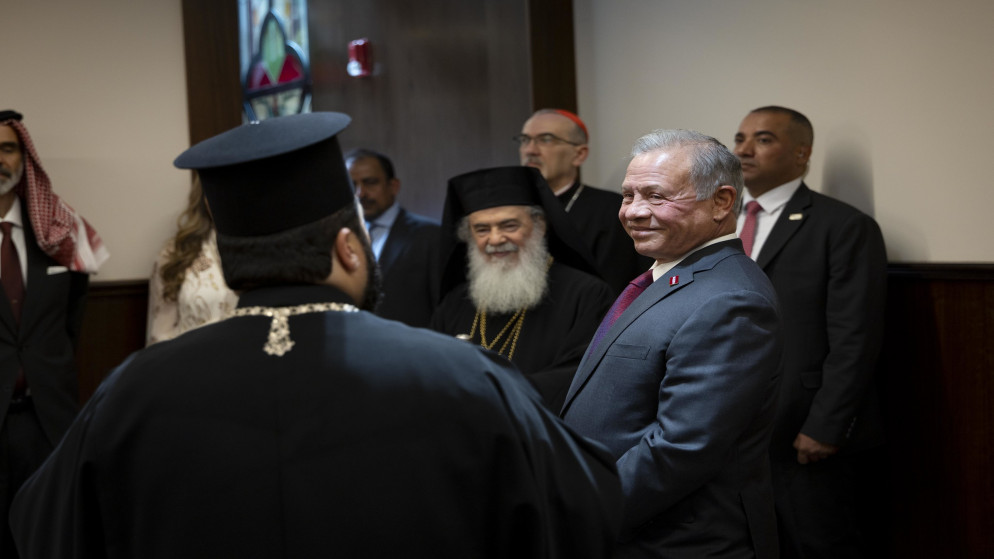 الملك يفتتح جامعة المغطس الأرثوذكسية الدولية في موقع عمّاد السيد المسيح