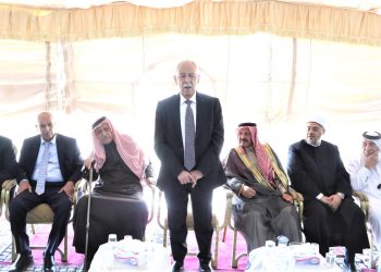 مندوبا عن الملك وولي العهد.. العيسوي يعزي عشيرة الزيادات / عباد وآل أبو أحمده