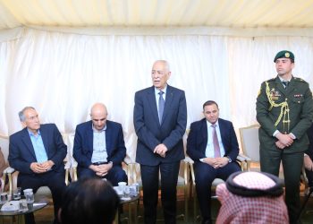 مندوبا عن الملك وولي العهد.. العيسوي يعزي عشيرتي الغزو والزيود/ بني حسن.