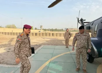 جديد القاعدة المريبة في صحراء النجف.. تحرك أمني عراقي