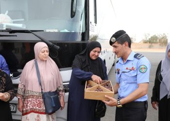 الأمن العام: مركز حدود العمري شهد حركة نشطة لحجاج بيت الله الحرام