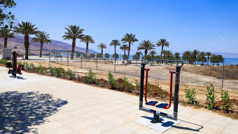 كورنيش البحر الميت مجانا للعائلات خلال عيد الاستقلال وطيلة أيام العيد