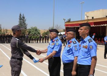 مدير الأمن العام يرعى حفل تخريج دورة إعداد وتأهيل الشرطة السورية